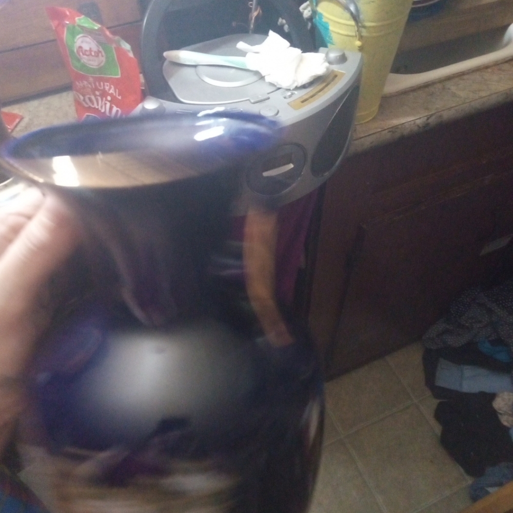 11 inch blue cobalt vase